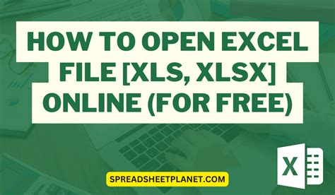 Open XLSX Online for Free .